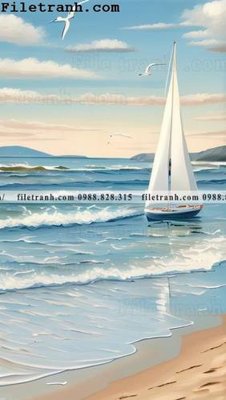 Download file phong canh tranh son dau ve tay 146 (gốc) in mica đèn LED