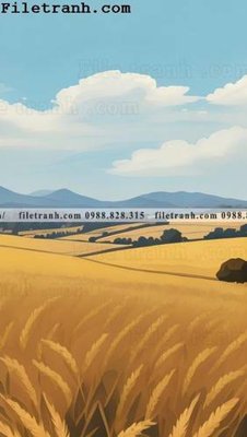 Tải file gốc phong canh tranh son dau ve tay 148 (bản PSD) còn layer