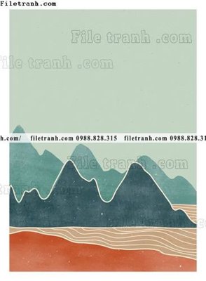 File in trần phong canh truu tuong morandi 1501 (bản gốc) mây trời