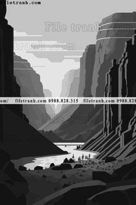 Tải file gốc phong canh truu tuong vector 1515 (bản PSD) còn layer