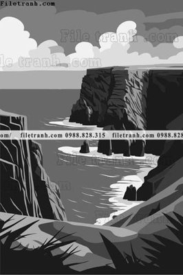 File gốc in ấn phong canh truu tuong vector 1519 chuẩn màu CMYK