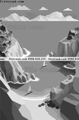 Download file phong canh truu tuong vector 1526 (gốc) in mica cao cấp