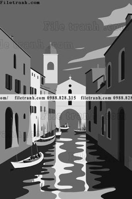 File gốc phong canh truu tuong vector 1584 (phiên bản chuẩn) để in ấn