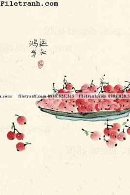 File gốc phong tuc dan gian moi cua Trung Quoc 108 (in lụa) cao cấp