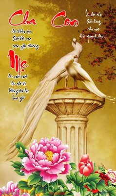 Hình ảnh file gốc in lụa File phong thủy đứng thác nước PTD361