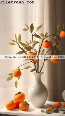 File ảnh qua hong moi cua Trung Quoc 118 (gốc) in decal dán tường