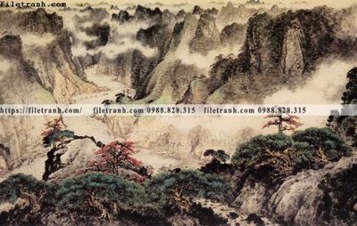 File tranh thuy mac trung quoc 157 (gốc) chủ đề con người