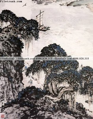 Hình ảnh file gốc thuy mac trung quoc 216 cho in UV