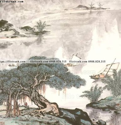 Chi tiết file tranh tráng gương thuy mac trung quoc 229 (ảnh gốc)