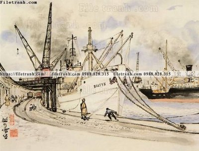 File in lụa thuy mac trung quoc 240 (chất lượng cao) thuy mac trung quoc 240