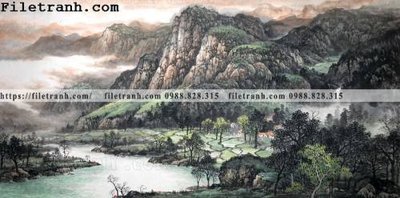 Cung cấp file tranh gốc thuy mac trung quoc dep 106 độc quyền