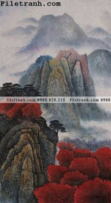 File tranh thuy mac trung quoc dep 124 (gốc) chủ đề thành phố