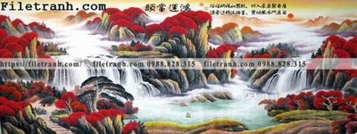 File in lụa thuy mac trung quoc mau do 121 (chất lượng cao) thuy mac trung quoc mau do 121