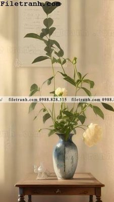 Tải file tinh vat hoa My 111 (ảnh gốc) in tranh kính