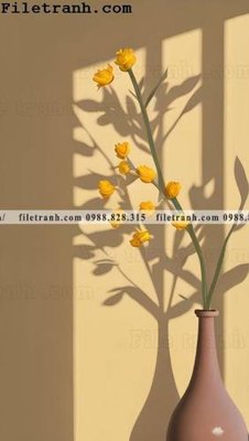 Hình ảnh file gốc in trần nhà tinh vat hoa My 118