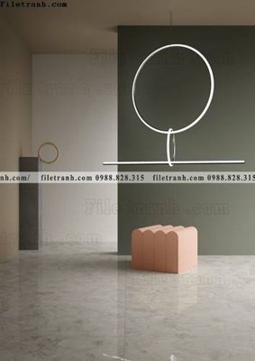 File tranh toa nha Morandi hien dai 101 (bản gốc) trang trí văn phòng