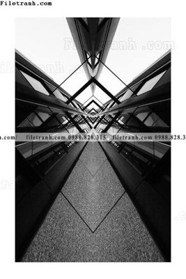 Download file gốc toa nha cao tang mau den va trang 200 (in lụa) cao cấp