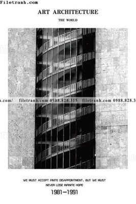 Download file toa nha cao tang mau den va trang 201 (gốc) cho xưởng in