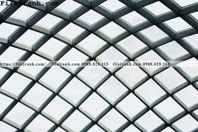 File tranh gốc PSD toa nha hinh hoc ngang 130 còn nguyên layer