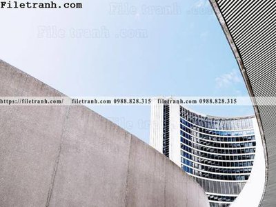 File in trần toa nha hinh hoc ngang 233 (bản gốc) 5D