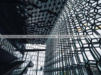 File tranh toa nha hinh hoc ngang 239 (ảnh gốc) sắc nét hoàn hảo