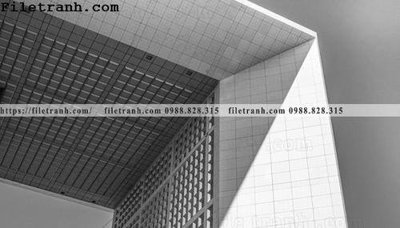 Tải file toa nha hinh hoc ngang 258 (ảnh gốc) in tráng gương