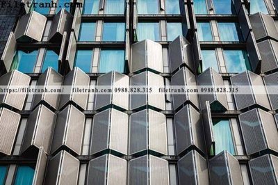 File tranh toa nha hinh hoc ngang 262 (ảnh gốc) in trần 3D