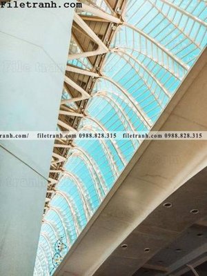 File tranh in trần 3D toa nha hinh hoc thang dung 151 (ảnh gốc)