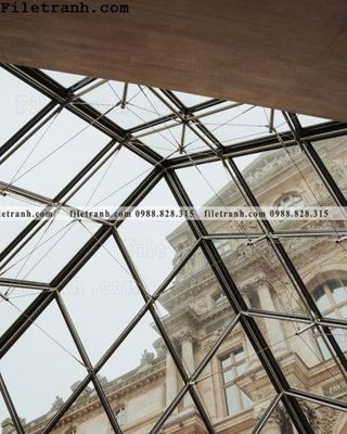 File tranh toa nha hinh hoc thang dung 185 (gốc) chủ đề trừu tượng