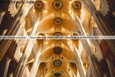 Tải file tranh gốc tran mau vang sang trong 124 chất lượng cao