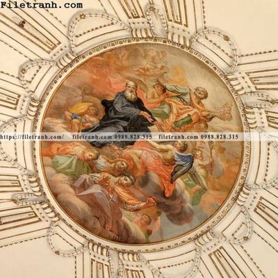 File in lụa tran mau vang sang trong 152 (tân cổ điển) tran mau vang sang trong 152