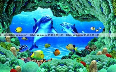 File gốc tranh 3D the gioi duoi nuoc dai duong 146 (PSD/TIFF) độ phân giải cao