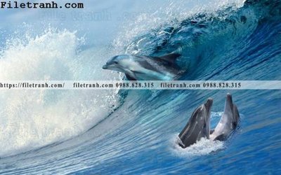 File gốc in ấn tranh 3D the gioi duoi nuoc dai duong 160 độ phân giải cao