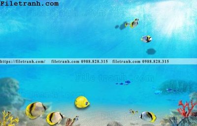 File ảnh gốc tranh 3D the gioi duoi nuoc dai duong 166 (chuyên in mica)