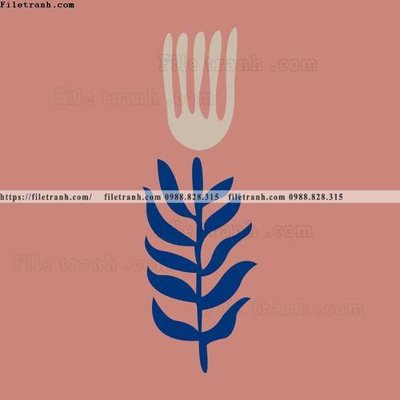 Tải file tranh Klein Phap xanh 523 (ảnh gốc) độ phân giải 300dpi