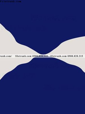 File gốc tranh Klein Phap xanh 527 (cho in ấn) độc quyền