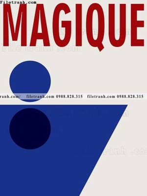 File gốc tranh Klein Phap xanh 536 (in 3D) nghệ thuật