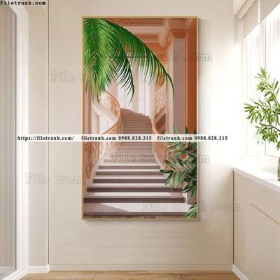 Tải file tranh tranh bac thang loi vao 3d 512 (gốc) tại Filetranh.com