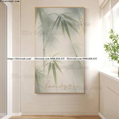 File gốc tranh bambo cay truc kieu moi 505 (in ấn) không giới hạn