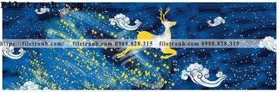 File ảnh tranh banner dau giuong bang su pha le 136 (gốc) in PP, decal