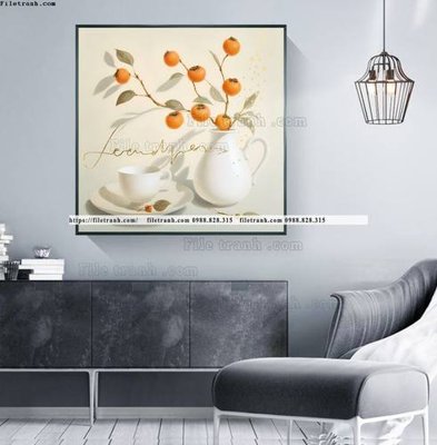 File gốc tranh binh hoa qua man trung quoc 522 cho in ấn và thiết kế