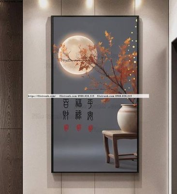 Tải file tranh binh hoa va cay mat trang toi gian 516 (ảnh gốc) file TIFF