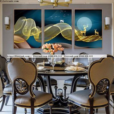 File gốc tranh bo 3 tam pha le guong 582 (bản quyền) cho in ấn