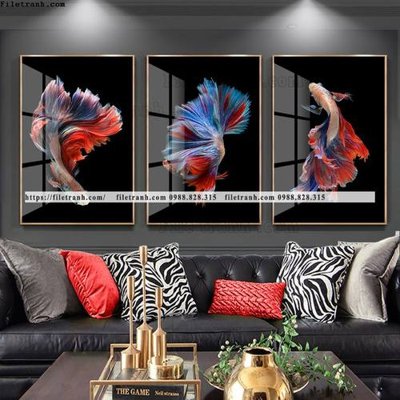 Mua file ảnh gốc tranh bo 3 tam pha le guong 592 (chất lượng cao)