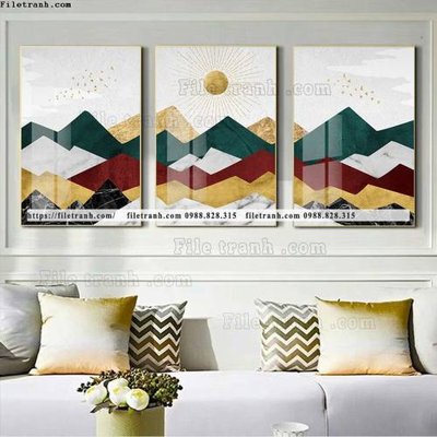 Download file gốc tranh bo 3 tam pha le guong 596 (độ nét cao)