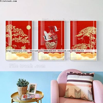 Tải file tranh tranh bo 3 tam pha le guong 622 (gốc) tại Filetranh.com