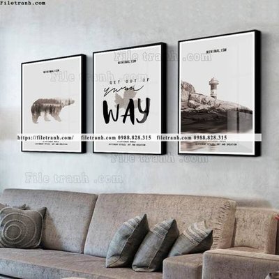 Download file tranh bo 3 tam pha le guong 637 (gốc) in mica cao cấp