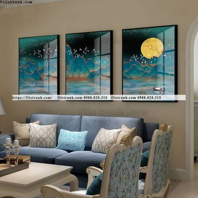 File gốc tranh bo 3 tam pha le guong 647 (ảnh chi tiết) để in lụa