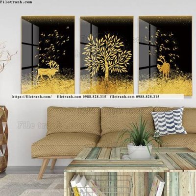 File gốc tranh bo 3 tam pha le guong 661 (Filetranh.com) tranh bo 3 tam pha le guong 661