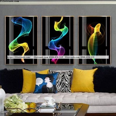 File tranh tranh bo 3 tam pha le guong 708 (ảnh gốc) độ nét vượt trội